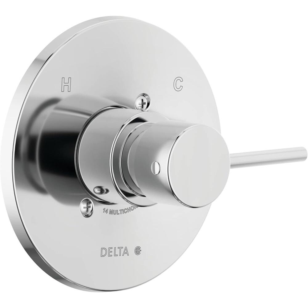 Delta Modern Shower Valve Kit - Trim & Handle Replacement, Chrome T14059-PP